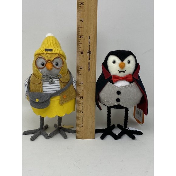 2 Target Halloween Birds Hyde & Eek 2023 Count Vampire & Apple Featherly Friends - Picture 2 of 6